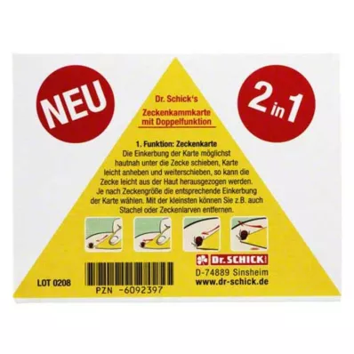 TICK CHAMBER CARD, 1 gab