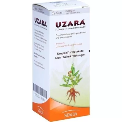 UZARA 40 mg/ml perorālais šķīdums, 30 ml