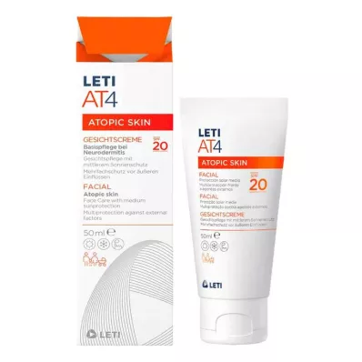 LETI AT4 sejas krēms SPF 20, 50 ml