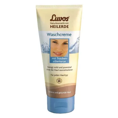 LUVOS Dabīgā kosmētika ar ārstniecisko mālu mazgāšanas krēmu, 100 ml LUVOS Dabīgā kosmētika ar ārstniecisko mālu mazgāšanas krēmu, 100 ml