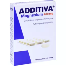ADDITIVA Magnija 400 mg apvalkotās tabletes, 30 gab