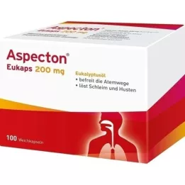 ASPECTON Eukaps 200 mg mīkstās kapsulas, 100 gab