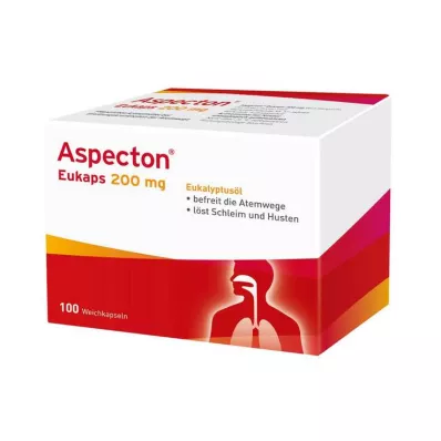 ASPECTON Eukaps 200 mg mīkstās kapsulas, 100 gab