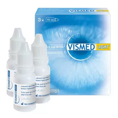 VISMED gaismas acu pilieni, 3X15 ml
