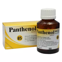 PANTHENOL 100 mg Jenapharm tabletes, 100 gab