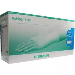 ASKINA Elastīgs pārsējs 10 cmx4 m vaļējs, 50 gab