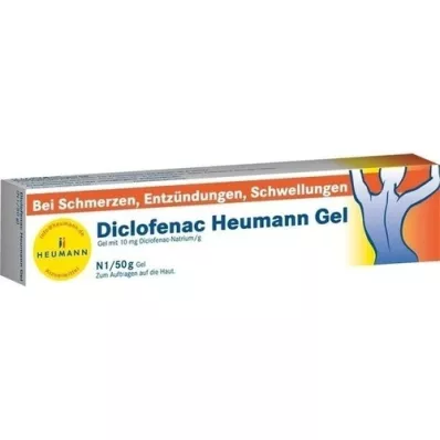 DICLOFENAC Heumanna želeja, 50 g