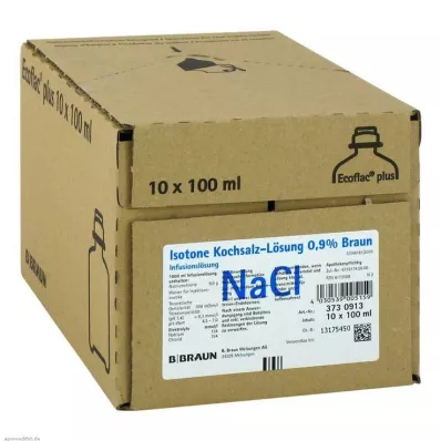 KOCHSALZLÖSUNG 0,9% Miniflac, 10X100 ml KOCHSALZLÖSUNG 0,9% Miniflac, 10X100 ml