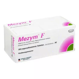 Mezym F zarnās šķīstošās tabletes, 100 gab