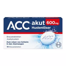 ACC Acute 600 putojošas tabletes, 10 gab
