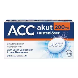 ACC akūtas 200 putojošas tabletes, 20 gab