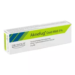 AKNEFUG Oksīda vieglais 3 % gēls, 25 g