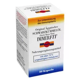 SCHWARZKÜMMELÖL Immerfit kapsulas, 50 kapsulas