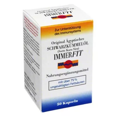 SCHWARZKÜMMELÖL Immerfit kapsulas, 50 kapsulas