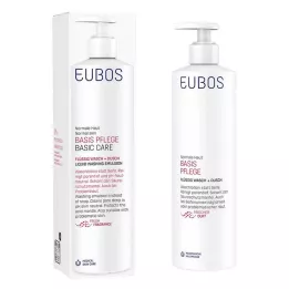 EUBOS FLÜSSIG sarkanais aromāts w.fresh ar dozatoru, 400 ml