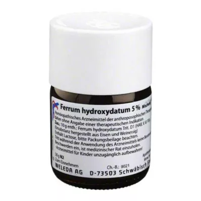 FERRUM HYDROXYDATUM 5% triturēšana, 50 g