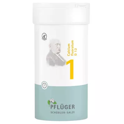 BIOCHEMIE Pflüger 1 Calcium fluoratum D 12 tabletes, 400 gab