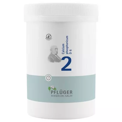 BIOCHEMIE Pflüger 2 Calcium phosphoricum D 6 tabletes, 4000 gab