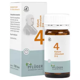 BIOCHEMIE Pflüger 4 Potassium chloratum D 6 tabletes, 100 kapsulas