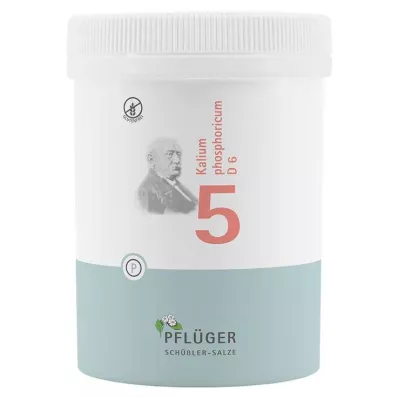 BIOCHEMIE Pflüger 5 Potassium phosphoricum D 6 tabletes, 1000 gab