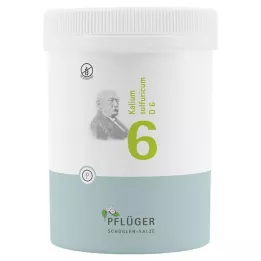 BIOCHEMIE Pflüger 6 Potassium sulfuricum D 6 tabletes, 1000 gab