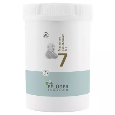 BIOCHEMIE Pflüger 7 Magnesium phosphoricum D 6 Tab, 4000 kapsulas BIOCHEMIE Pflüger 7 Magnesium phosphoricum D 6 Tab, 4000 kapsulas