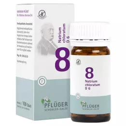 BIOCHEMIE Pflüger 8 Natrium chloratum D 6 tabletes, 100 gab