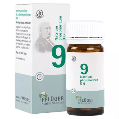 BIOCHEMIE Pflüger 9 Natrium phosphoricum D 6 tabletes, 100 gab
