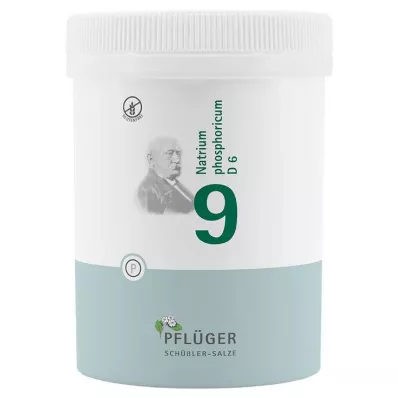 BIOCHEMIE Pflüger 9 Natrium phosphoricum D 6 tabletes, 1000 gab