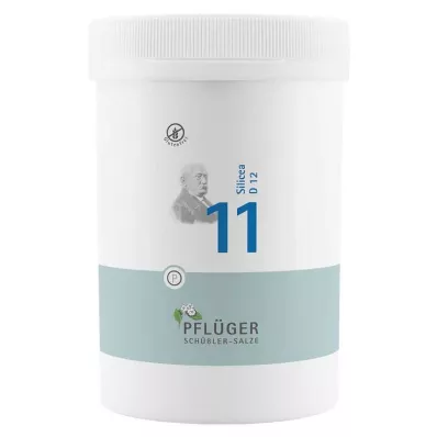 BIOCHEMIE Pflüger 11 Silicea D 12 tabletes, 4000 kapsulas