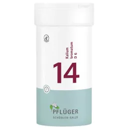 BIOCHEMIE Pflüger 14 Potassium bromatum D 6 tabletes, 400 kapsulas