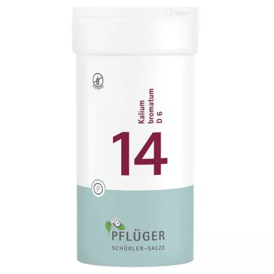 BIOCHEMIE Pflüger 14 Potassium bromatum D 6 tabletes, 400 kapsulas
