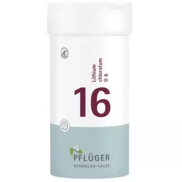 BIOCHEMIE Pflüger 16 Lithium chloratum D 6 tabletes, 400 gab