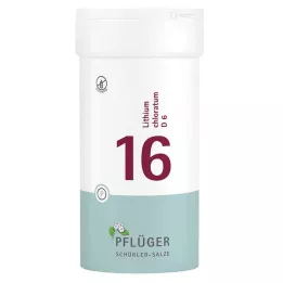 BIOCHEMIE Pflüger 16 Lithium chloratum D 6 tabletes, 400 gab