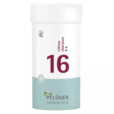 BIOCHEMIE Pflüger 16 Lithium chloratum D 6 tabletes, 400 gab