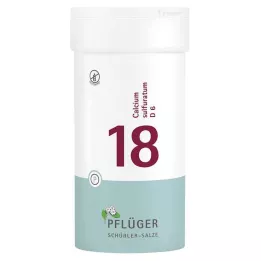 BIOCHEMIE Pflüger 18 Calcium sulfuratum D 6 tabletes, 400 gab