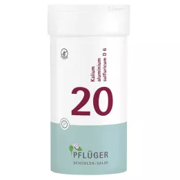 BIOCHEMIE Pflüger 20 Kālija alumin.sulfur.D 6 tabletes, 400 gab