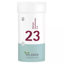 BIOCHEMIE Pflüger 23 Natrium bicarbonicum D 6 tabletes, 400 gab
