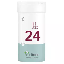 BIOCHEMIE Pflüger 24 Arsenum iodatum D 6 tabletes, 400 kapsulas
