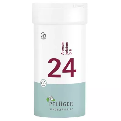 BIOCHEMIE Pflüger 24 Arsenum iodatum D 6 tabletes, 400 kapsulas