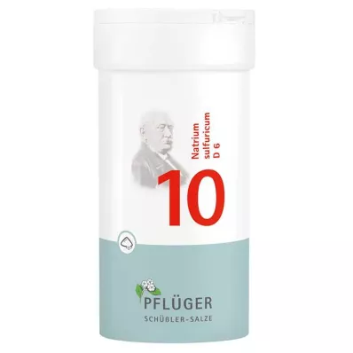 BIOCHEMIE Pflüger 10 Natrium sulfuricum D 6 pulveris, 100 g