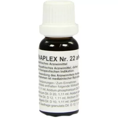 REGENAPLEX Nr.22 aN pilieni, 15 ml