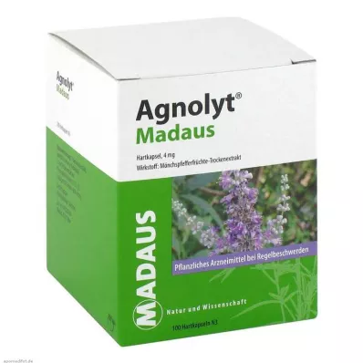 AGNOLYT MADAUS Cietās kapsulas, 100 gab
