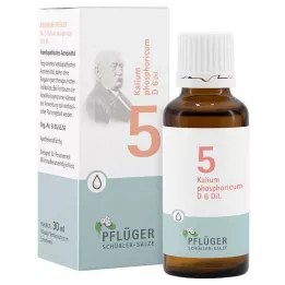 BIOCHEMIE Pflüger 5 Potassium phosphoricum D 6 pilieni, 30 ml