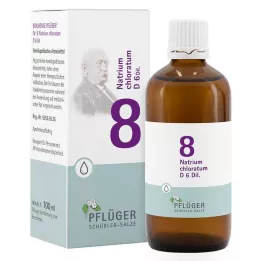 BIOCHEMIE Pflüger 8 Natrium chloratum D 6 pilieni, 100 ml
