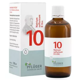 BIOCHEMIE Pflüger 10 Natrium sulfuricum D 6 pilieni, 100 ml