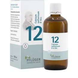 BIOCHEMIE Pflüger 12 Calcium sulfuricum D 6 piliens, 100 ml