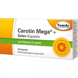CAROTIN MEGA+Selēnija kapsulas, 30 gab