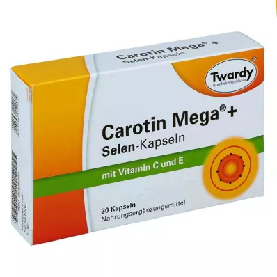 CAROTIN MEGA+Selēnija kapsulas, 30 gab CAROTIN MEGA+Selēnija kapsulas, 30 gab