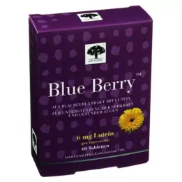 BLUE BERRY Tabletes, 60 gab